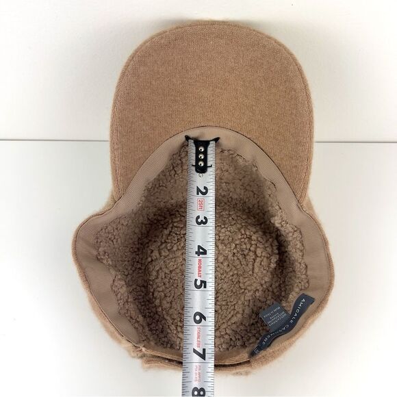 Amicale Cashmere Knit Cashmere Baseball Cap Size L/XL main image 6